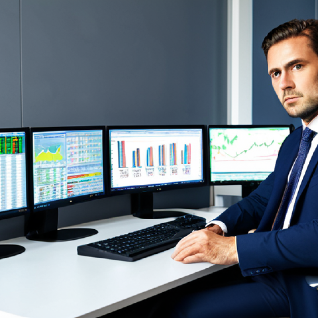 FX Trader in a Modern Office**
Prompt: A professional FX trader, fully clothed in a modest business suit, sitting at a desk in a modern, brightly lit office. Multiple monitors display currency charts. Serious but focused expression. Safe for work. Perfect anatomy, natural pose. Appropriate attire. Professional environment. high quality, well-formed hands, proper finger count, natural body proportions
**
