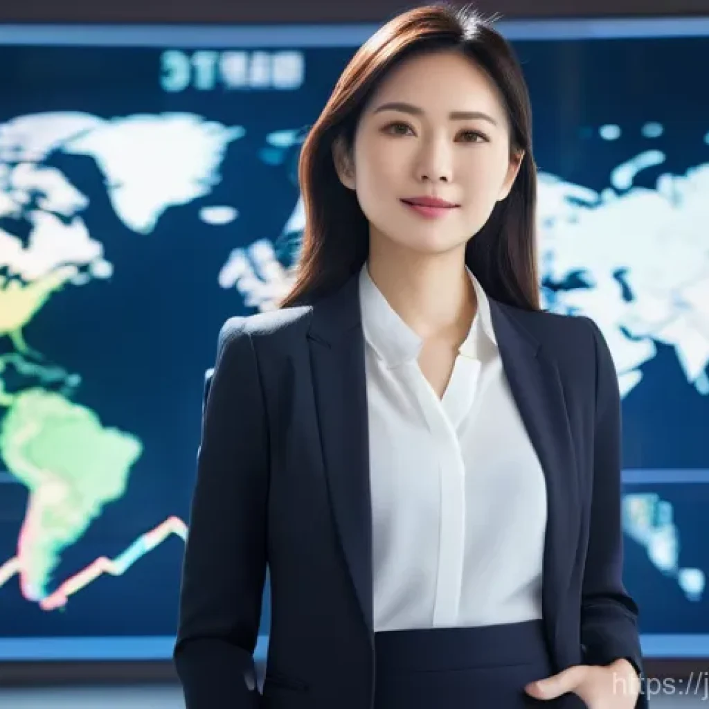 외환관리사와 외환 투자 전략 - **Prompt:** A confident and modern Japanese woman, in her early 30s, elegantly dressed in a stylish,...