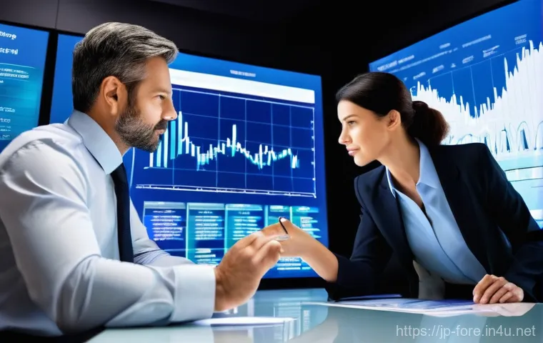 외환관리사와 경영진 보고 준비 - **Prompt:** A focused and determined female foreign exchange (FX) manager, in her late 30s, dressed ... 외환관리사와 경영진 보고 준비 - **Prompt:** A focused and determined female foreign exchange (FX) manager, in her late 30s, dressed ...