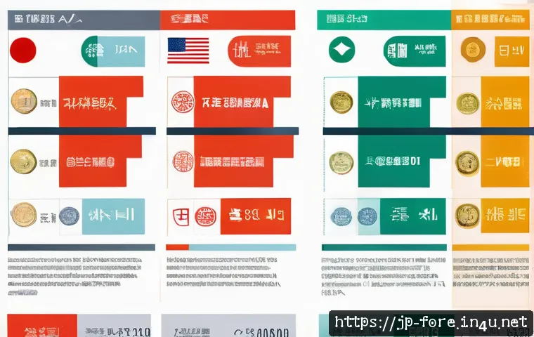 외환관리사와 국가별 외환 규제 비교 - A modern Japanese business office scene illustrating the complexity of foreign currency regulations:...